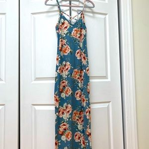 NWT French Atmosphere Floral Slip Dress